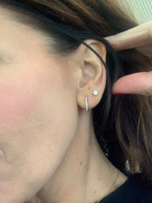 Lab diamond studs 0.20ct