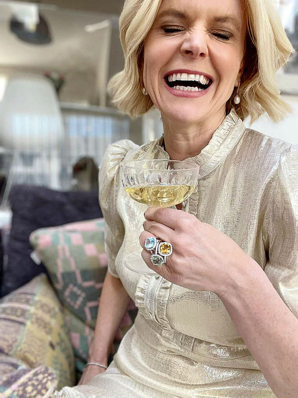 Ali & Cath - Joy. Citrine Ring.