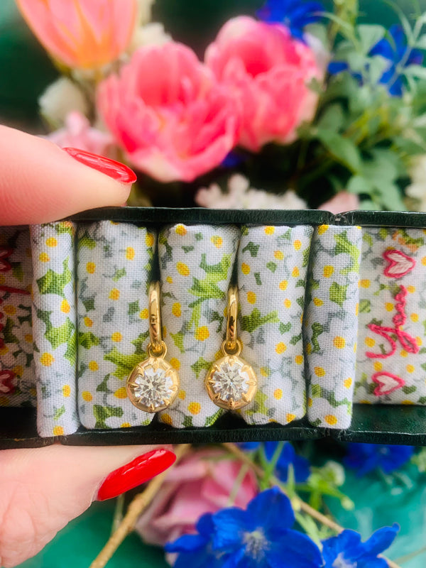 New all Gold Stellar Earrings